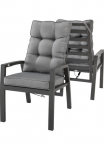 Destiny Kėdė su atlo&scaron;u &raquo;GARDA&laquo; (Set) 2 Stk.Aluminium ir atrama