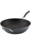 Circulon Wok keptuvė &raquo; A1 Wok keptuvė su Gegengriff 34 cm&laquo; Nerūdijančio plieno 1 Stk. dalys dreilagig Va&scaron;kuotas kratzfest sp&uuml;lmaschinenfest