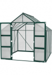 Vitavia &Scaron;iltnamis &raquo;Domus 6700&laquo; su Doppelschwingt&uuml;ren ir bodentiefer T&uuml;rschwelle 4 mm Hohlkammer