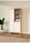 andas Indauja &raquo;Ikast Spinta-vitrina Pastatoma indauja spinta Stauraum&laquo; 2 durys 3 offene F&auml;cher plotis 89 cm auk&scaron;tis 188 cm
