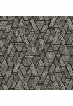 WOW Tapetai &raquo;Ethnic stitch Schwarz/Wei&szlig;&laquo; glatt FSC&reg; zertifiziert su lebhaftem ra&scaron;tas 10 Meter ilgas