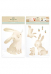 LITTLE DUTCH LITTLE Ketaus puodas Sienų lipdukai &raquo;Baby Bunny&laquo; Little Ketaus puodas - Luxus-Wandaufkleber - Baby Bunny - Braun/Wei&szlig; - 30x52cm