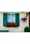 Papermoon Fototapetas &raquo;Bavarian Window&laquo; glatt