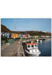 Artland Paveikslas ant drobės &raquo;Der Hafen von Helgoland&laquo; Boote & Schiffe 1 Stk. dalys ant Holzrahmen gespannt