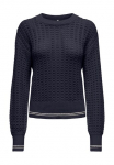 ONLY Megztinis &raquo;ONLASA LS DETAIL O-NECK CC KNT&laquo;