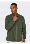 ONLY & SONS Mar&scaron;kiniai ilgomis rankovėmis &raquo;ONSALP 14W RLX 2PKT WASHD audinys LS ZIP&laquo;