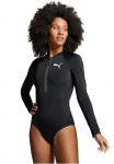 PUMA Maudymosi kostiumėlis &raquo; SWIM WOMEN LONG dėklas SURF SUIT&laquo; su Logodruck Surfanzug Ilgomis rankovėmis