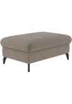 sit&more Mink&scaron;tas pufas &raquo;Leandro&laquo; su schwarzen Metallf&uuml;&szlig;en