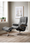 Stressless&reg; Atpalaiduojanti kėdė &raquo;Mayfair&laquo; su Cross Base Gr&ouml;&szlig;e S M & L Holzakzent juoda spalva