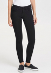 ONLY Džinsai &raquo;ONLKENDELL ETERNAL LIFE Patrumpinti BLACK NOOS&laquo; su Zipper ant apsiuvas