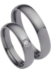 Firetti Vestuvinis žiedas &raquo;Schmuck Dovanų Tantal Hochzeit Ehering "LIEBE"&laquo; pagamintas in Germany - patogi su arba be Brillant