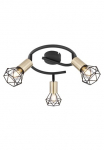GLOBO LIGHTING Lubinis &scaron;viestuvas &raquo;XARA I&laquo; E14 1 Stk. Deckenstrahler/Metall/Flur/Wohnzimmer/Schlafzimmer