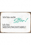 queence Metalinis paveikslas &raquo;Meinungsstabil&laquo; Spr&uuml;che 1 Stk. dalys