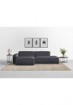 TRENDMANUFAKTUR Kampinė sofa &raquo;Braga su kokybi&scaron;kas &Scaron;altų putų poliretano čiužinys L-Form in audinys erh&auml;ltlich&laquo; moderni sofa Couch su auk&scaron;tas Sitzkomfort 275/72/160 cm (B/H/T)