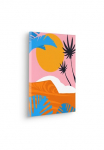 Komar Paveikslas ant drobės &raquo;Island Hopping - Gr&ouml;&szlig;e 30 x 40 cm&laquo; Natur 1 Stk. dalys Paveikslas mi Echtholzrahmen