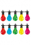 LUXFORM Girlianda &raquo;24V-Lichterkette Maui - su 10x farbigen LED&laquo; &Uuml;berall aufh&auml;ngbar patalpoje ir lauke