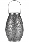 Pauleen LED žibintas &raquo;Sunshine Tempation KLEIN Solarlaterne Silber/Metall&laquo; 1 Stk. Warmwei&szlig; Solar