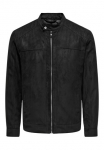 ONLY & SONS Lakūno stiliaus striukė &raquo;ONSMIKE Dirbtinės SUEDE Sportinis bliuzonas OTW&laquo; be gobtuvas