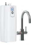 STIEBEL ELTRON Vandens &scaron;ildymo katilas &raquo;HOT 2.6 N Premium + 3in1 c (chrom)&laquo; rinkinys su Hei&szlig;wasserger&auml;t ir speziellem Kranelis dėl die K&uuml;che