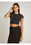 Calvin Klein Underwear Mar&scaron;kinėliai &raquo;RIB CROP TEE&laquo; su extra trumpas sukirpimas