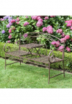 Garden Pleasure Sodo suolas &raquo;Saket&laquo; su hochklappbarem stalas BxTxH: 141x53x96 cm