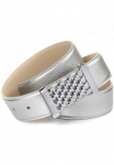Anthoni Crown Odinis diržas su dekoratyvus Schlie&szlig;e in Gitter-Optik