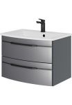 Saphir Spintelė po kriaukle &raquo;Serie 7045 Mineralmarmor-Waschtisch ir spintelė 715 cm breit&laquo; spintelė su 2 Stalčius vonios kambario baldai rinkinys su spintelė po kriaukle