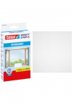 tesa Insektenschutz-Fensterrahmen &raquo;Insect Stop Standard Fliegengitter dėl langas - 1.0 m : 1.0 m&laquo; Rinkinys Fliegennetz Klettband 1 Stk. dalys Insektenschutzgitter -Fliegenetz be Bohren-zuschneidbar
