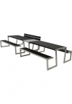 PLUS Garten-Essgruppe &raquo;&raquo;Zigma&laquo; Kombim&ouml;bel Doppel&laquo; 1 Stk. dalys ir 1 atlo&scaron;as ir Verbindungsmodul