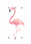 queence Prie&scaron;kambario kabykla &raquo;Flamingo&laquo; su 6 Kabliukas 50 x 120 cm