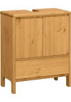 OTTO products Vonios spintelė &raquo;Jorrick&laquo; plotis 60 cm Kiefer su Bio &Ouml;l/Wachs behandelt Siphonausschnitt