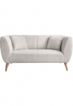 Home affaire Dvivietė sofa du verschiedene Fu&szlig;farben w&auml;hlbar