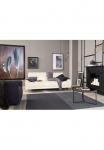 Creation BY ROLF BENZ Dvivietė sofa &raquo;CR.450 Designsofa Loungesofa&laquo; porankiai niedrig Fu&szlig; chromfarben gl&auml;nzend plotis 164 cm