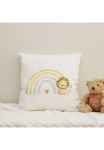 queence Dekoratyvinė pagalvėlė &raquo;L&ouml;we ir Regenbogen&laquo; Pagalvės užvalkalas su HD Premium ra&scaron;tas geruchsneutral 40x40cm