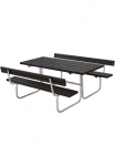 PLUS Garten-Essgruppe &raquo;&raquo;Classic&laquo; Kombim&ouml;bel + 2 R&uuml;ckenlehnen&laquo; 1 Stk. dalys 177x177x75/44 cm