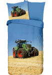 good morning Vaiki&scaron;ka patalynė &raquo;Tractor&laquo; 2 Stk. medvilnė 135x200 Užtrauktukas Wendeoptik Kind Junge traktorius