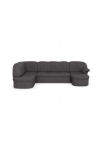 DOMO collection Sofa &raquo;Pegnitz zeitlos&modern eleganti&scaron;kas R&uuml;ckensteppung plotis 292cm U-Form&laquo; patogi su miegojimo funkcija