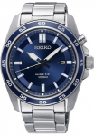 Seiko Kineticuhr laikrodis laikrodis Vyri&scaron;kas laikrodis Datum Nerūdijančio plieno apyrankė