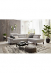 Home affaire Kampinė sofa &raquo;Arnayon su Querschl&auml;fer-Bettfunktion Sofa su miegojimo mechanizmu gro&szlig;er Bettkasten&laquo; manuelle Kopfteilverstellung Tonnentaschen-Federkern Feincord L-Form