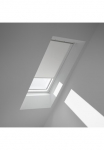 VELUX Verdunklungsrollo &raquo;DKL MK08 1025SWL&laquo; verdunkelnd Verdunkelung be Bohren in F&uuml;hrungsschienen wei&szlig;e F&uuml;hrungsschienen & Rankena