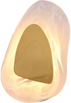 GLOBO LIGHTING LED Sieninis &scaron;viestuvas &raquo;DORSEY&laquo; LED-Modul Warmwei&szlig; Wandlampe/Glas klar/BxH: 203x315mm