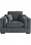 Home affaire Sofa &raquo;Fresh Pond Sessel&laquo; &scaron;velnus Sitzkomfort incl. Pagalvėlė sėdėjimui B/T/H: 140/96/95 cm