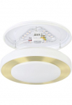 EGLO LED lubinis &scaron;viestuvas &raquo;LED CARPI&laquo; LED-Modul 1 Stk. Warmwei&szlig; lubinis &scaron;viestuvas i&scaron; Stahl - 36W - Warmwei&szlig;