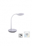 JUST LIGHT LED Nachttischlampe &raquo;ASTRID&laquo; LED-Board 1 Stk. warmwei&szlig; - kaltwei&szlig; dimmbar &uuml;ber Touchdimmer