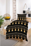 Gold-Line Patalynė &raquo; Bed - Goldenes Glockenmotiv&laquo; 2 Stk. besonders &scaron;velnus ir anschmiegsam