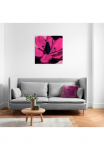 Komar Paveikslas ant drobės &raquo;Pink Fusion - Gr&ouml;&szlig;e 60 x 60 cm&laquo; Natur 1 Stk. dalys Paveikslas mi Echtholzrahmen
