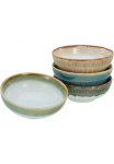CreaTable Dubenėlis &raquo;Cascade Smoothie Bowl 16 cm 4-tlg&laquo; 4 Stk. i&scaron; Steinzeug Rekativglasur Healthy Food