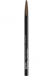 NYX PROFESSIONAL MAKEUP Augenbrauen-Stift &raquo;PRECISION BROW PENCIL&laquo; doppelseitig ultrad&uuml;nn su flacher nėrinių