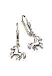 Zeeme Pora auskarai &raquo;925 Sterling Silber Motiv Pferde&laquo;
