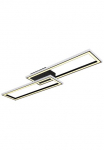 GLOBO LIGHTING LED lubinis &scaron;viestuvas &raquo;MIRELLA&laquo; LED-Modul Deckenlampe/schwarz/Regenbogeneffekt/ CCT 2700-6500K